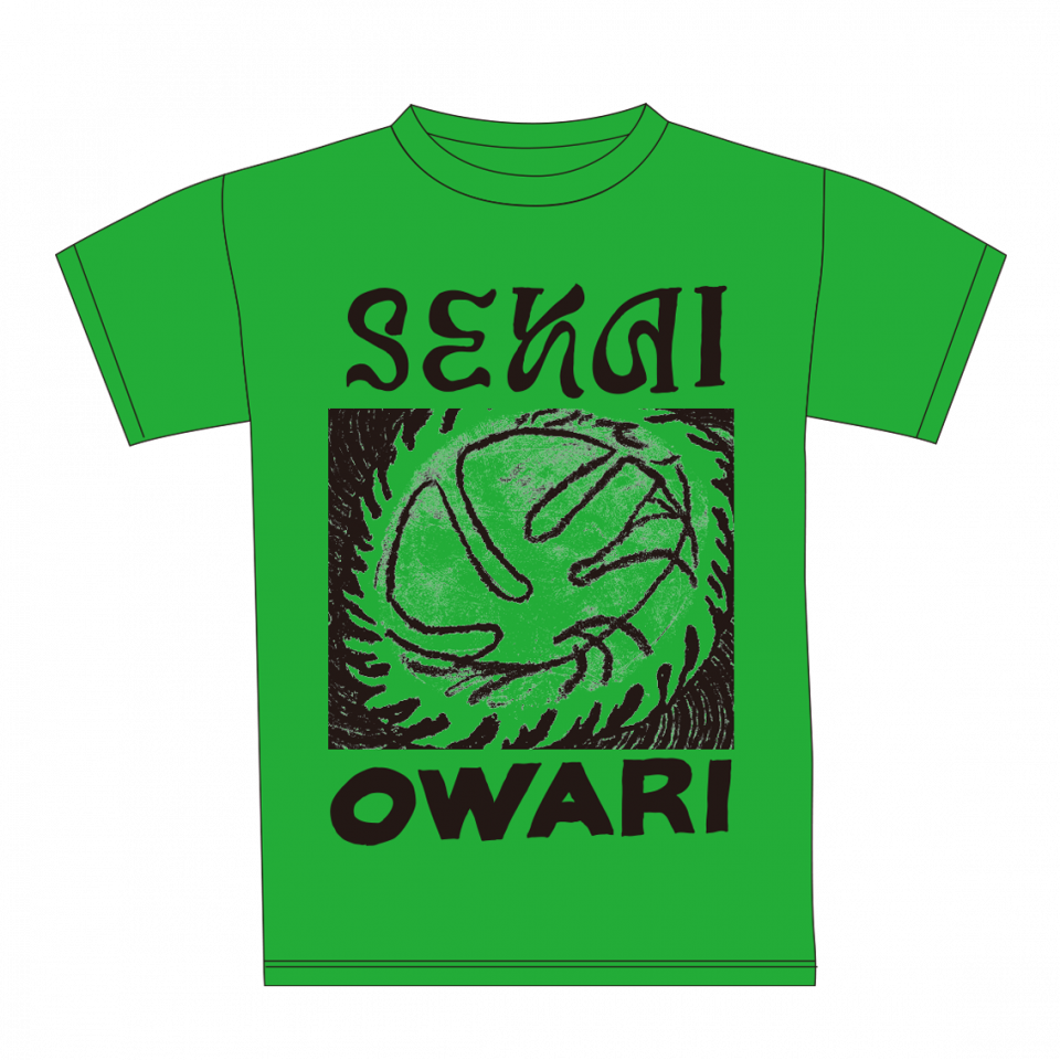 SEKAI NO OWARI TEE（GREEN）在庫確認中 | SEKAI NO OWARI
